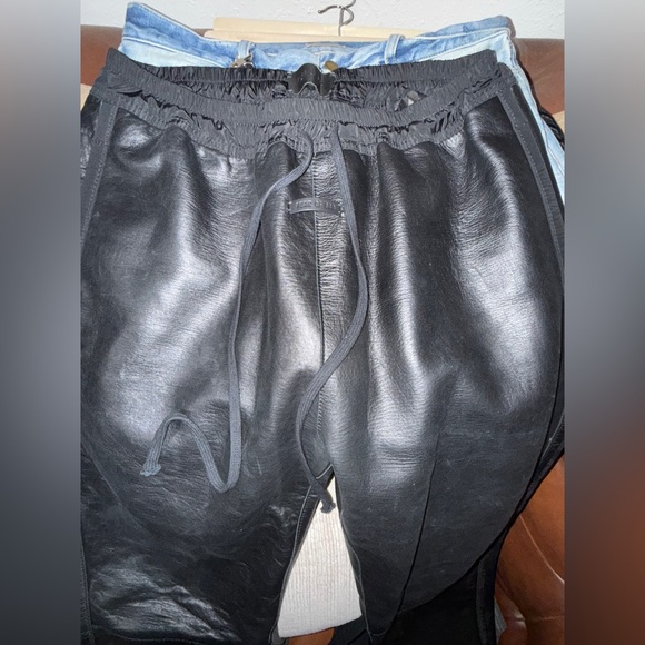 Fear of God Seventh Collection Leather Trackpant - Picture 3 of 9